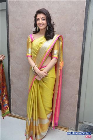 Kajal Aggarwal Stills from Trisha Designer Store Launch In Banjara Hills 