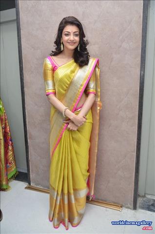 Kajal Aggarwal Stills from Trisha Designer Store Launch In Banjara Hills 