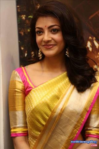 Kajal Aggarwal Stills from Trisha Designer Store Launch In Banjara Hills 