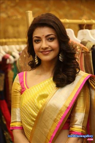 Kajal Aggarwal Stills from Trisha Designer Store Launch In Banjara Hills 