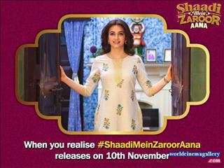 Kriti Kharbanda stills from Shaadi Mein Zaroor Aana 