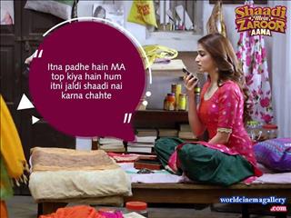 Kriti Kharbanda stills from Shaadi Mein Zaroor Aana 