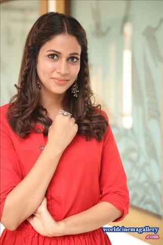 Lavanya latest stills in red-dress