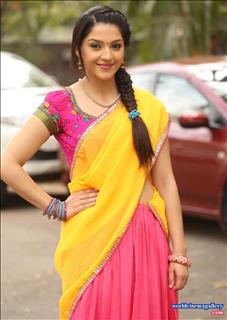 Mehreen Kaur pirzada in Half Saree Stills