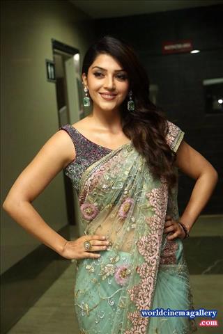 Mehrene Kaur Pirzada Photos at Raja The Great Movie Pre Release