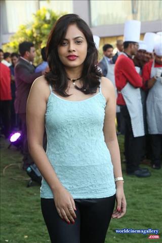 Nandita Swetha At 2017 Christmas Cake Mixing Ceremony In Hotel Daspalla