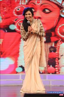 Pooja Kumar latest stills from PSV Garuda Vega press meet in white saree