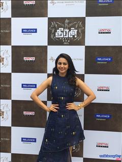 Rakul Preet Singh latest stills from Theeran Adhigaaram Ondru Audio Launch - World Cinema Gallery