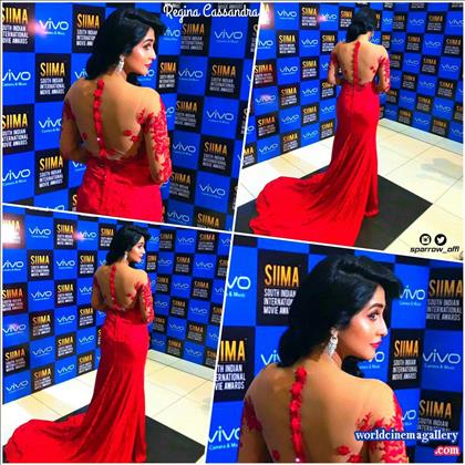 Regina Cassandra at SIIMA Awards 2017