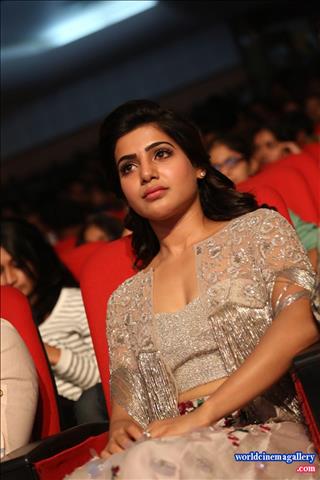 Samantha at A Aa audio launch