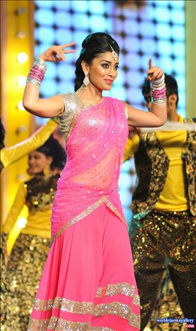 Shriya Saran hot in saree stills