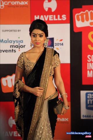 Shriya Saran hot in saree stills