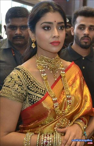 Shriya Saran hot in saree stills