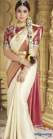 Shriya Saran hot in saree stills