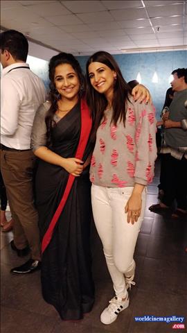 Vidya balan in Tumhari Sulu movie Pre show for celebrities