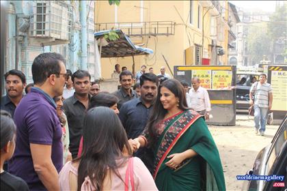 Vidya balan in Tumhari Sulu movie Pre show for celebrities
