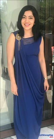 Vijay TV anchor VJ Ramya Subramanian Cute latest saree stills 