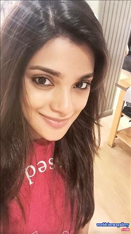 Aathmikaa stills in meesaya murukku movie