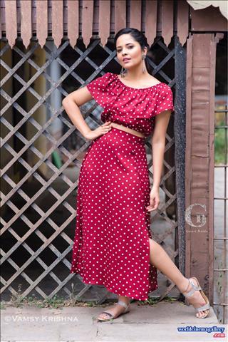 Anasuya latest Photoshoot Stills - World Cinema Gallery