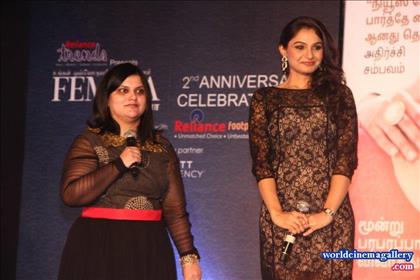 andrea jeremiah at femina magazine 2nd anniversary celebration