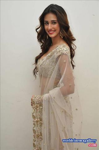 Disha Patani Latest Hot Glamourous Saree at Lofer Movie Audio Launch