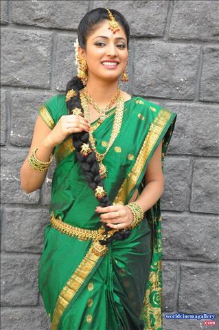 Haripriya Hot stills in Red Saree from Galata Movie - World Cinema Gallery