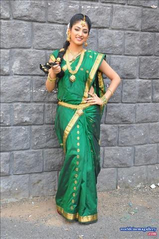 Haripriya Hot stills in Red Saree from Galata Movie - World Cinema Gallery