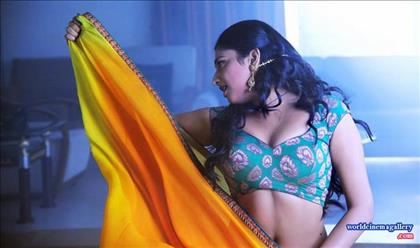 Haripriya Hot stills in Red Saree from Galata Movie - World Cinema Gallery