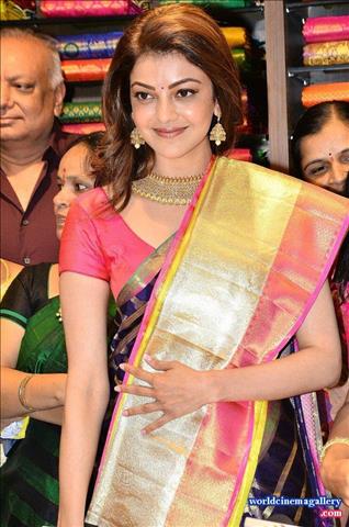 Kajal Agarwal At The Chennai Shopping Mall