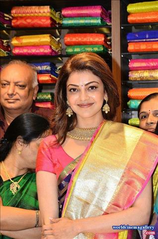 Kajal Agarwal At The Chennai Shopping Mall