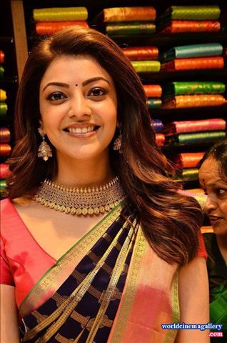 Kajal Agarwal At The Chennai Shopping Mall