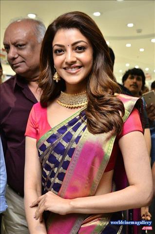Kajal Agarwal At The Chennai Shopping Mall