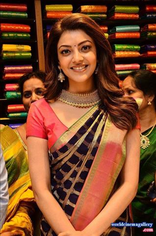 Kajal Agarwal At The Chennai Shopping Mall