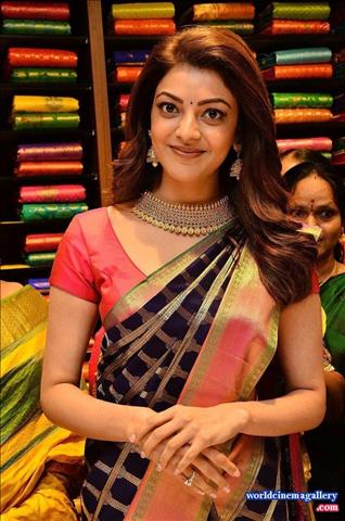 Kajal Agarwal At The Chennai Shopping Mall