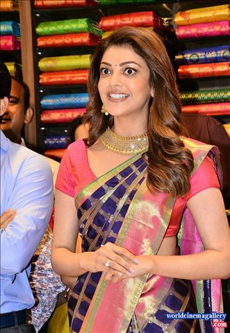 Kajal Agarwal At The Chennai Shopping Mall