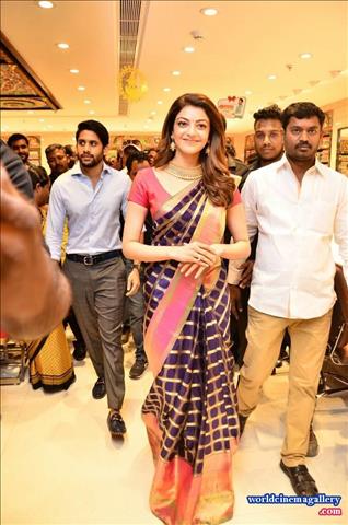 Kajal Agarwal At The Chennai Shopping Mall