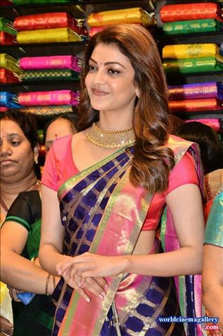 Kajal Agarwal At The Chennai Shopping Mall