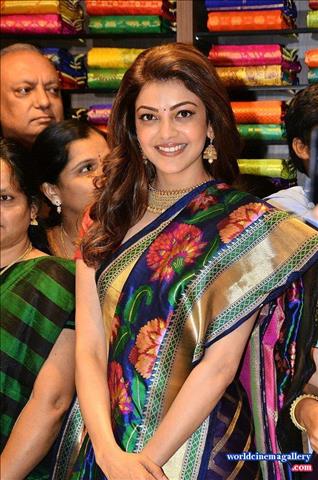 Kajal Agarwal At The Chennai Shopping Mall