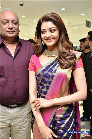Kajal Agarwal At The Chennai Shopping Mall