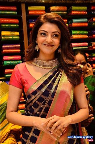 Kajal Agarwal At The Chennai Shopping Mall