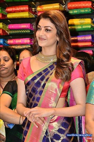 Kajal Agarwal At The Chennai Shopping Mall