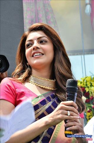 Kajal Agarwal At The Chennai Shopping Mall