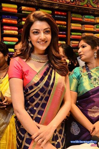 Kajal Agarwal At The Chennai Shopping Mall