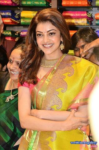Kajal Agarwal At The Chennai Shopping Mall