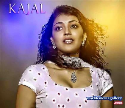 Kajal Agarwal Cute Stills in Megathira