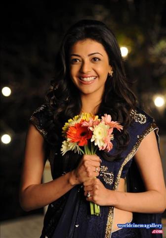 Kajal Agarwal Hot Saree Stills in Mr Perfect movie