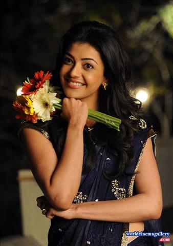Kajal Agarwal Hot Saree Stills in Mr Perfect movie