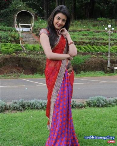 Kajal Agarwal Hot Saree Stills in Mr Perfect movie