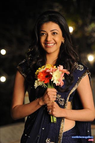 Kajal Agarwal Hot Saree Stills in Mr Perfect movie