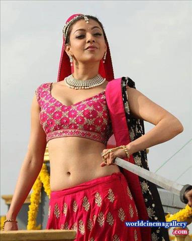 Kajal Agarwal Hot Stills in Payum Puli movie